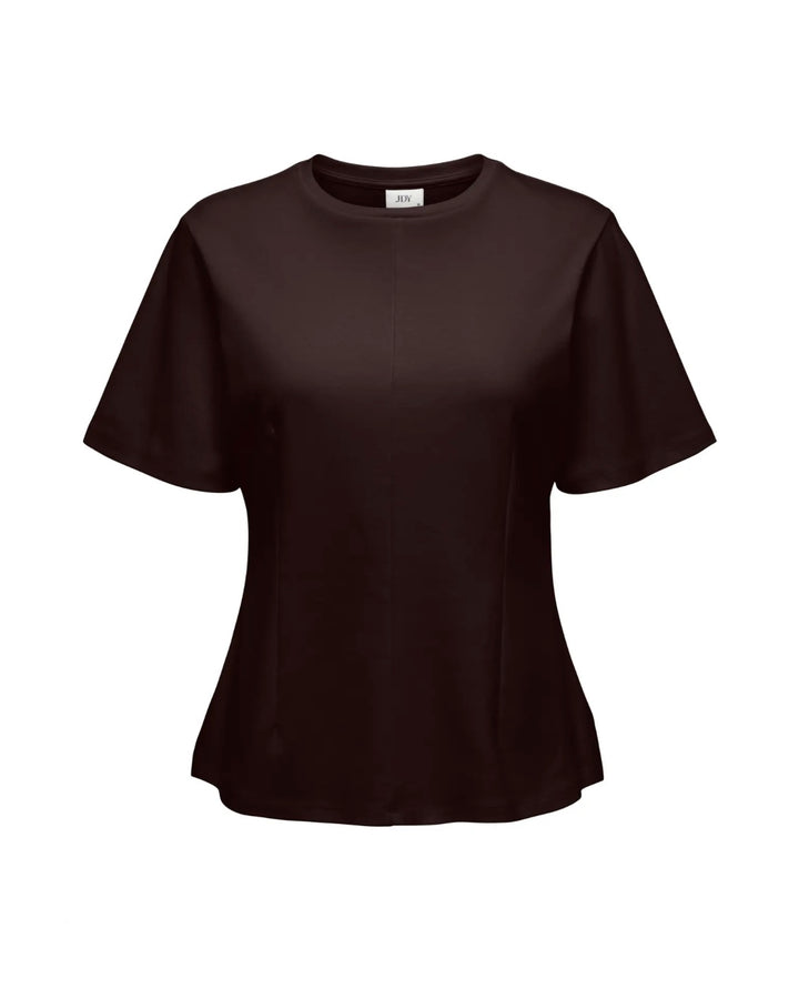 JDY t-shirt eva ss black coffee