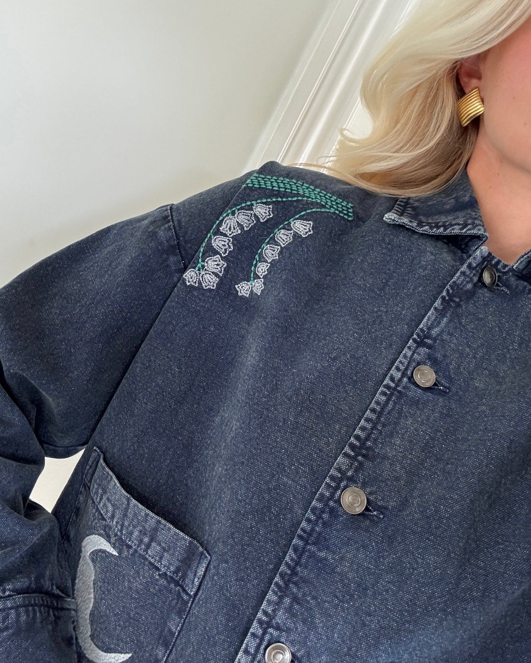 Love&Divine jakke love1612-1 navy wash
