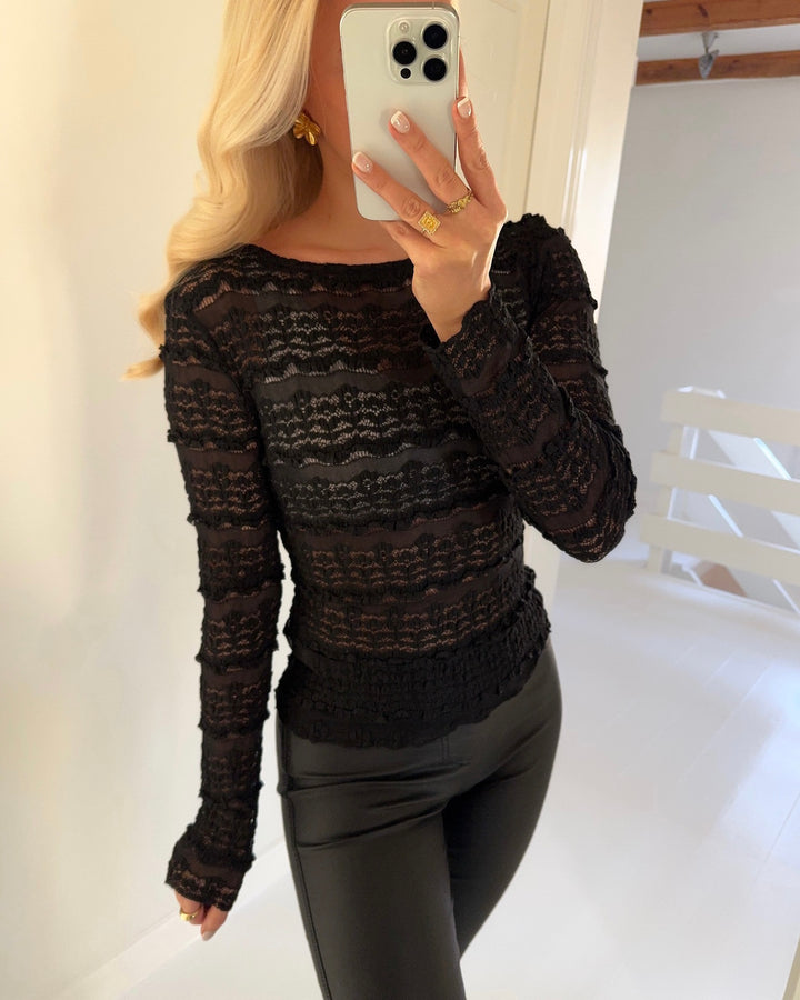 Sister's Point bluse vitana-ls black