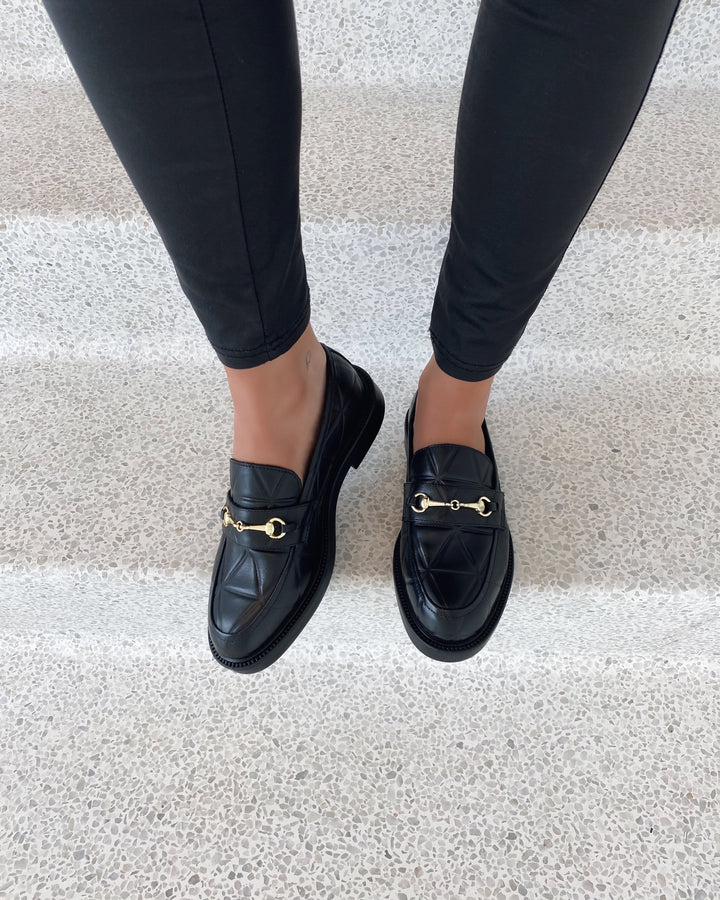 Copenhagen Shoes loafers follow the leader black