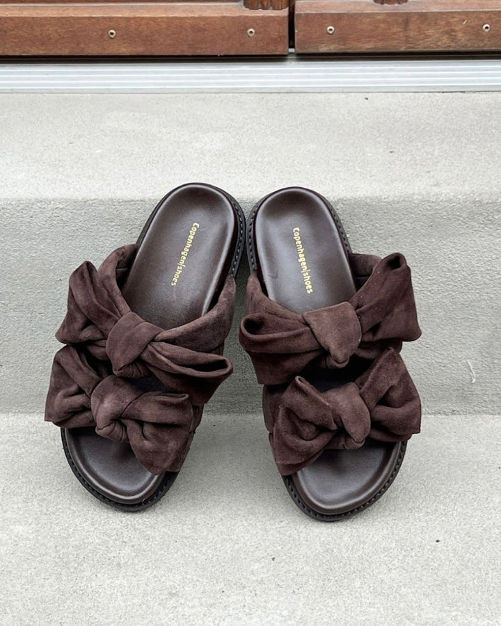 Copenhagen Shoes sandal summer dream suede brown