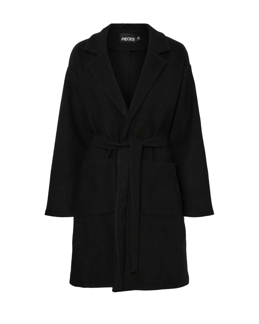 Pieces jakke jolene ls new light black - FORUDBESTILLING LEV. UGE 12