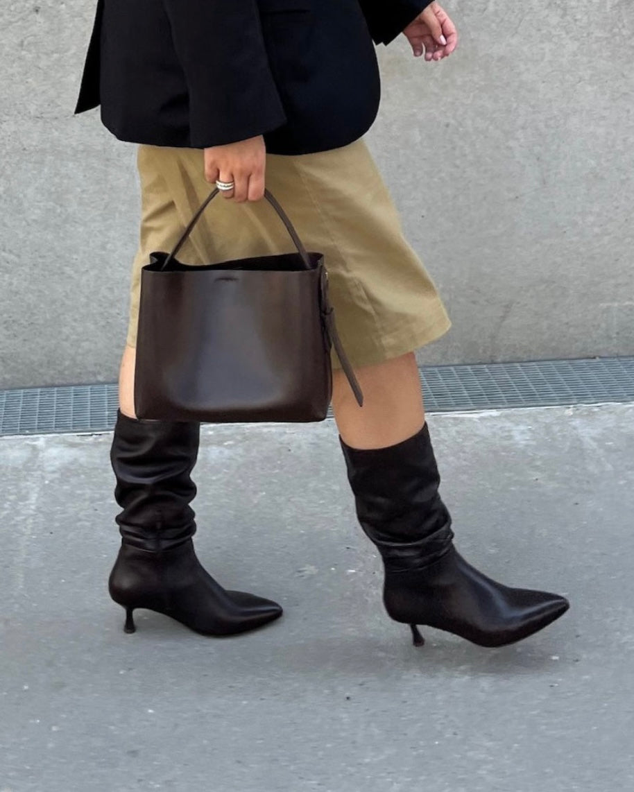 Copenhagen Shoes støvle mine dark brown