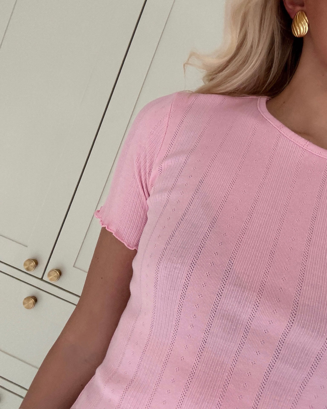 Only top tenna o-neck ss romance rose