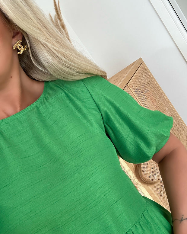 Mida 2/4 dress kelly green