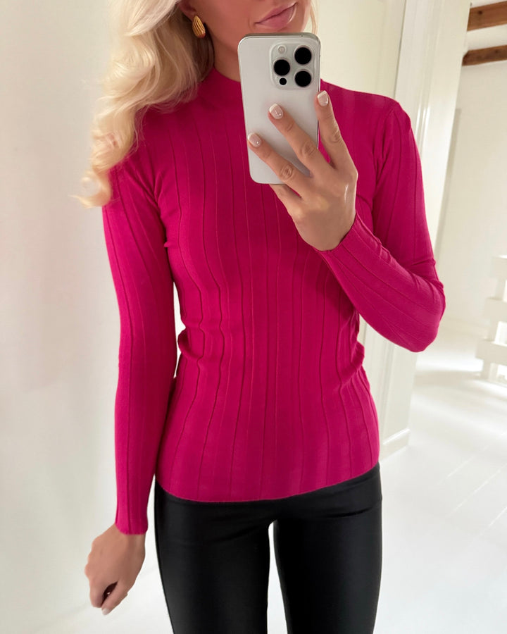 Sister's Point bluse hotti dark pink