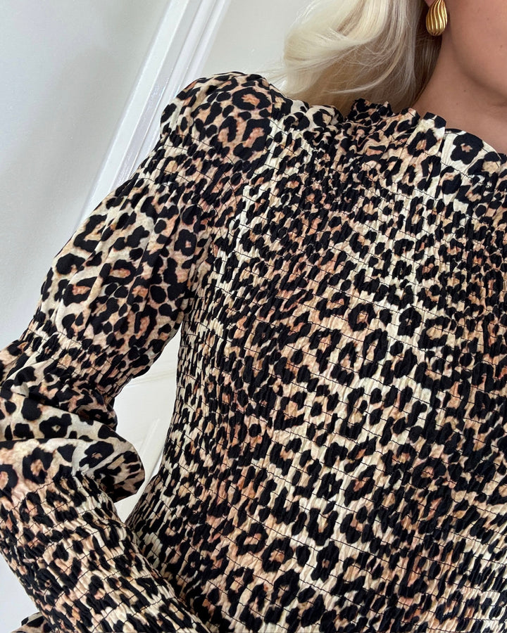 Y.A.S bluse chemma ls smock nomad/leonora print - FORUDBESTILLING LEV. UGE 43