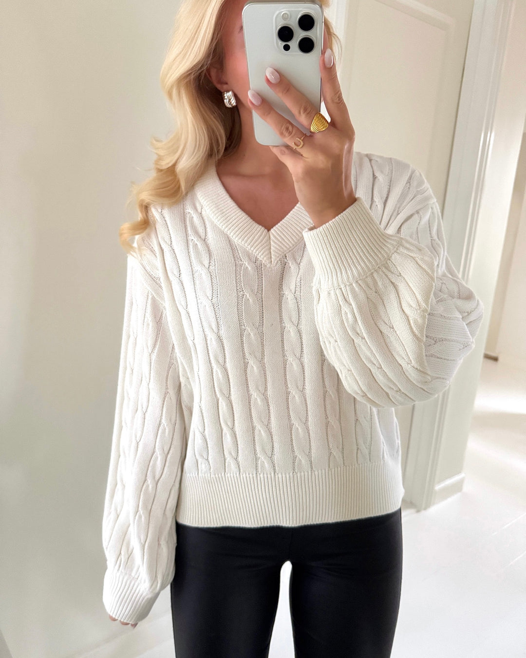 Sister's Point striktrøje hitas-pu cream