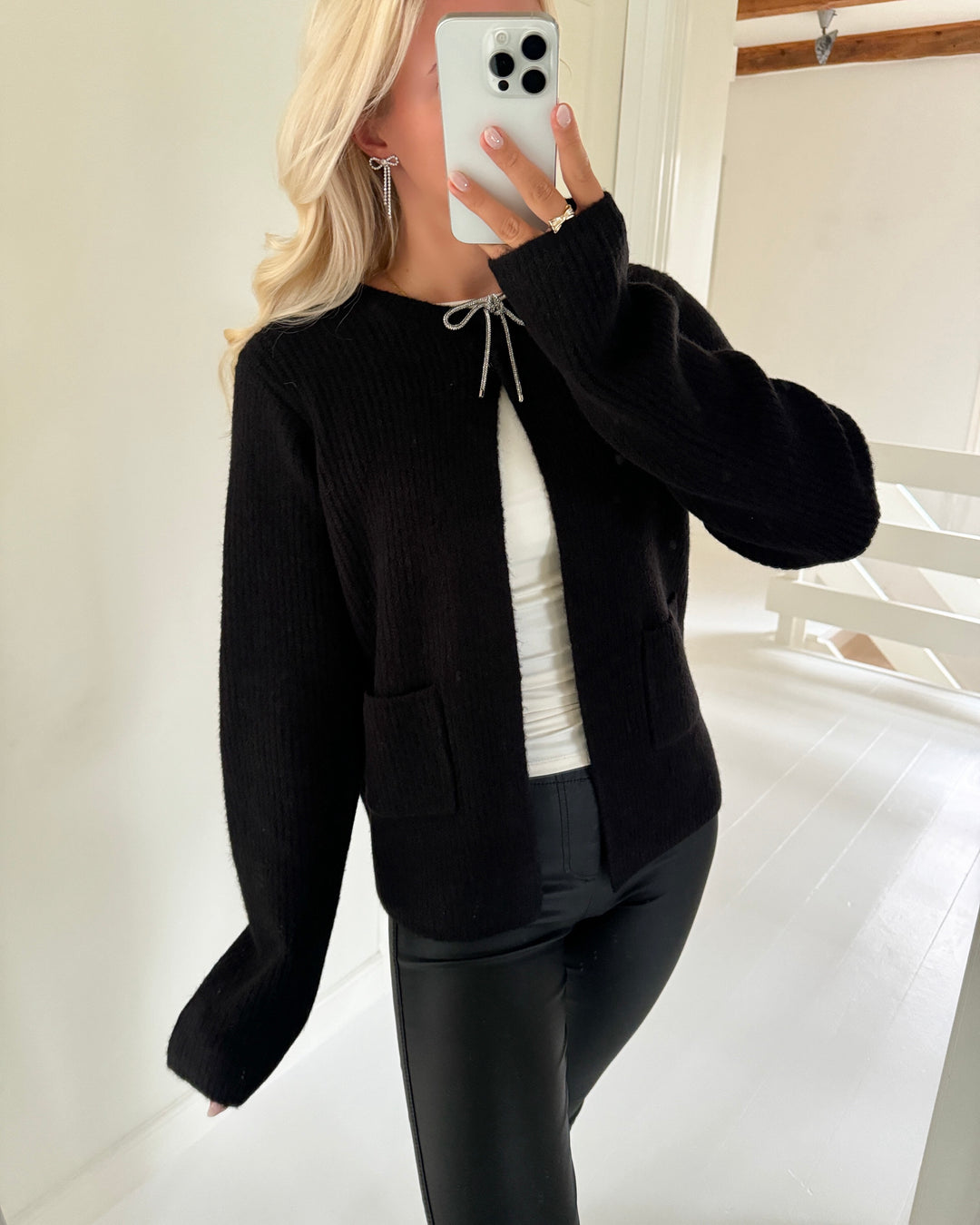 Moves cardigan katherine black