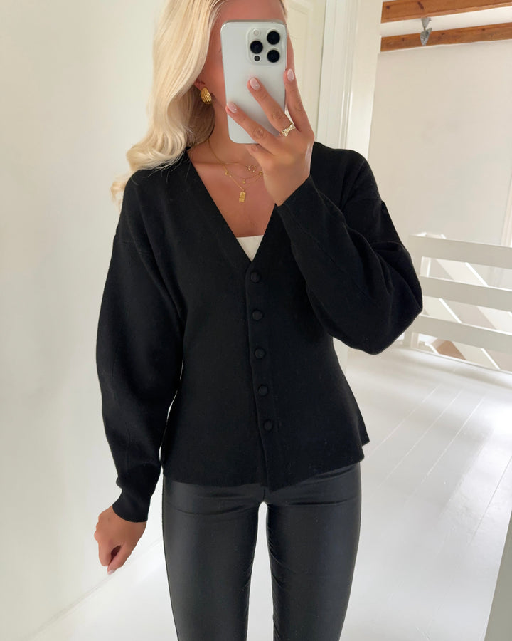 JDY cardigan prime life ls black