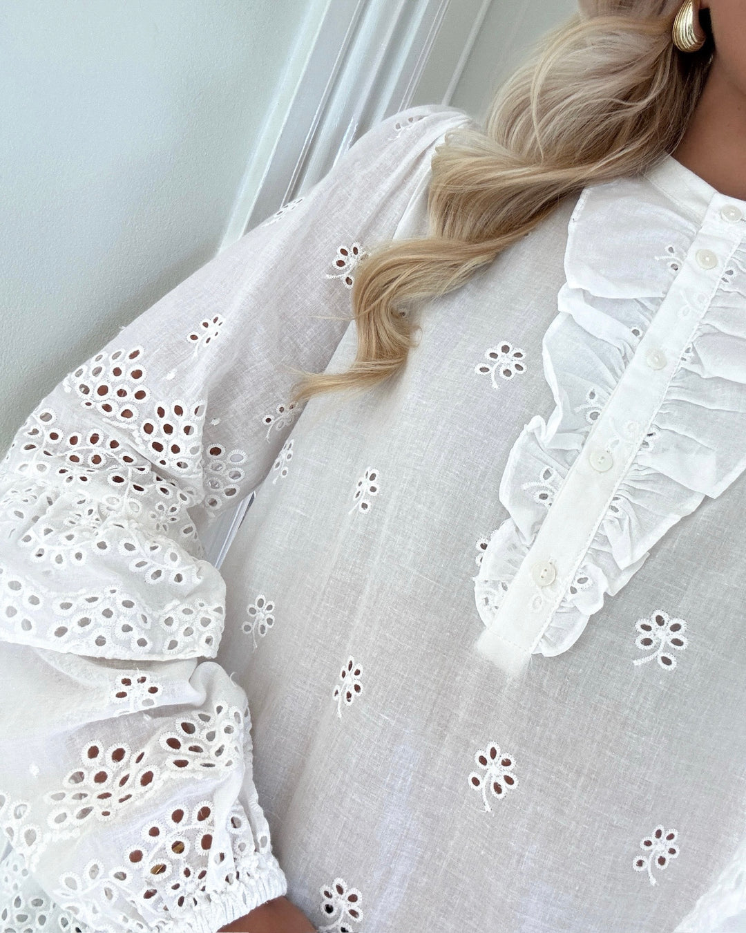A-View bluse kara white