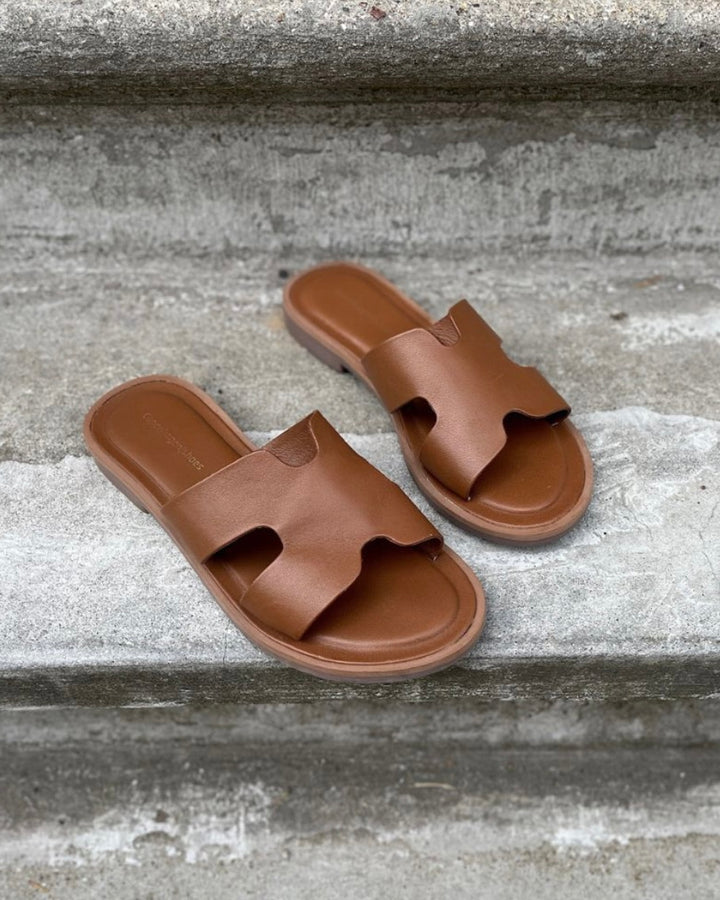 Copenhagen Shoes sandaler ivy leather cognac