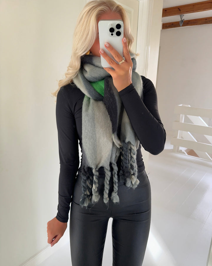 Love&Divine tørklæde love865 green combo