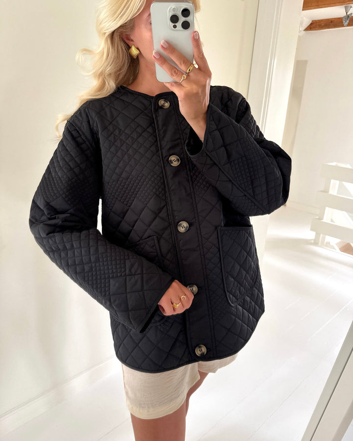 Y.A.S jakke laurie ls padded black