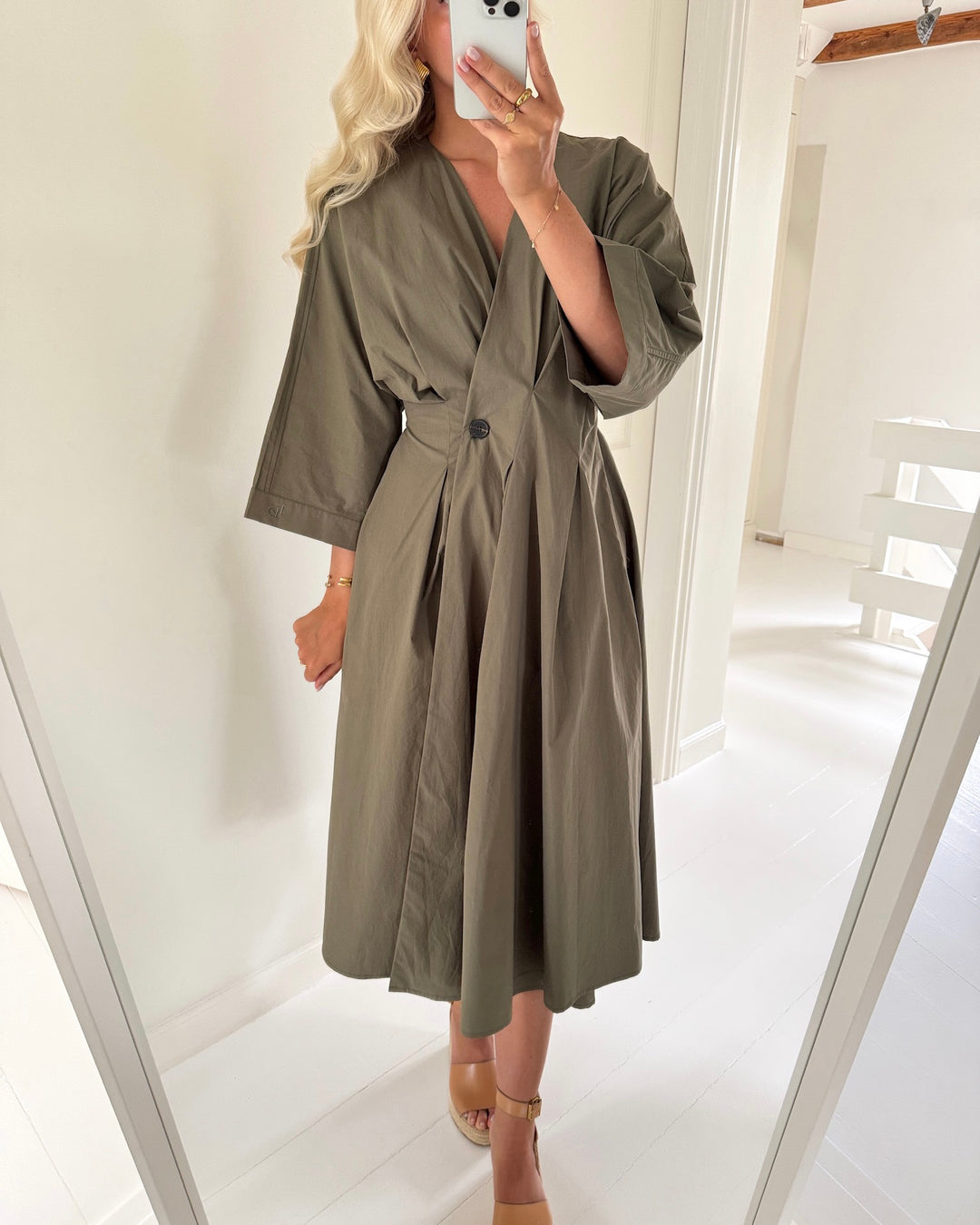 Love&Divine kjole love1602 khaki