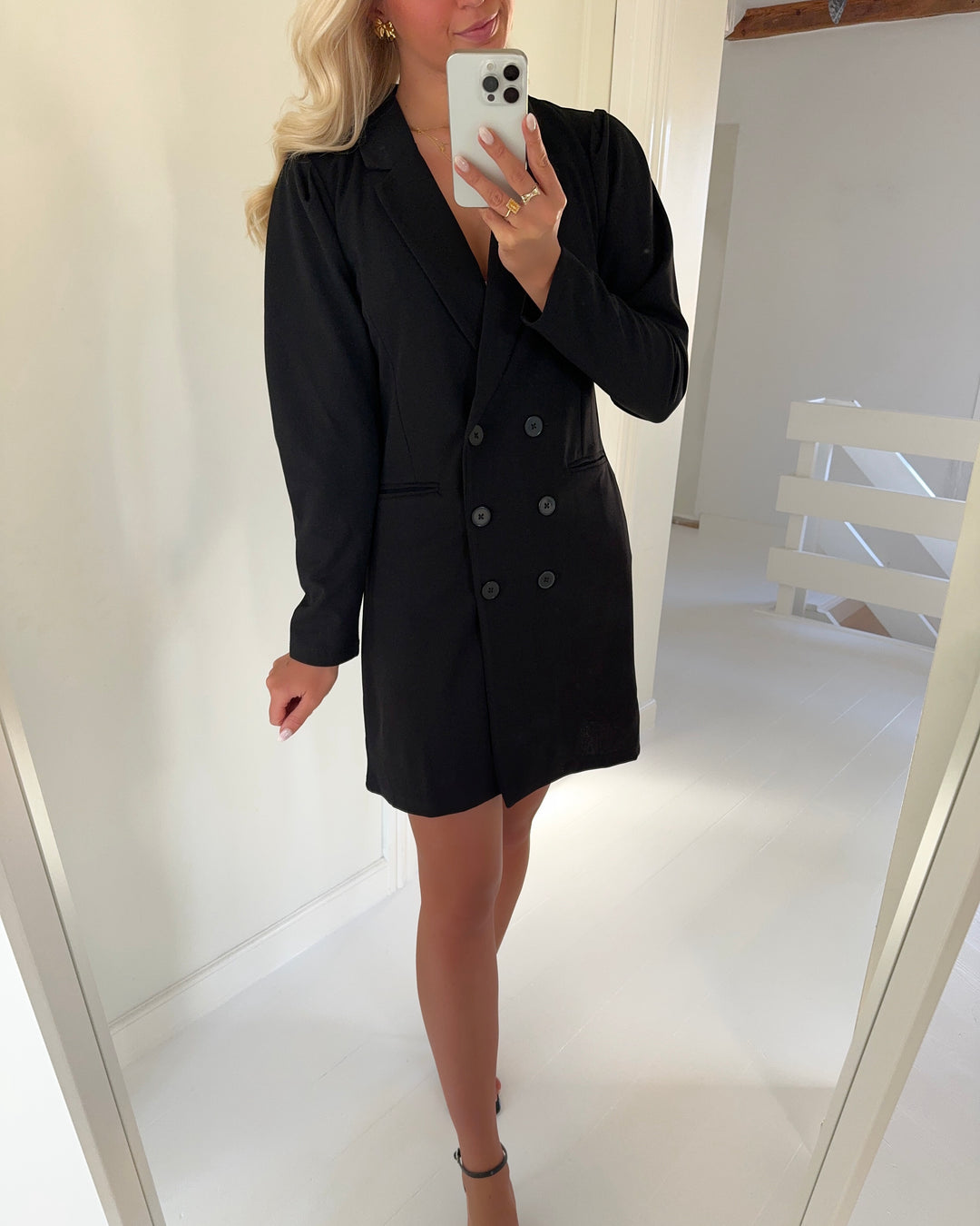 JDY kjole catia elsa ls blazer black