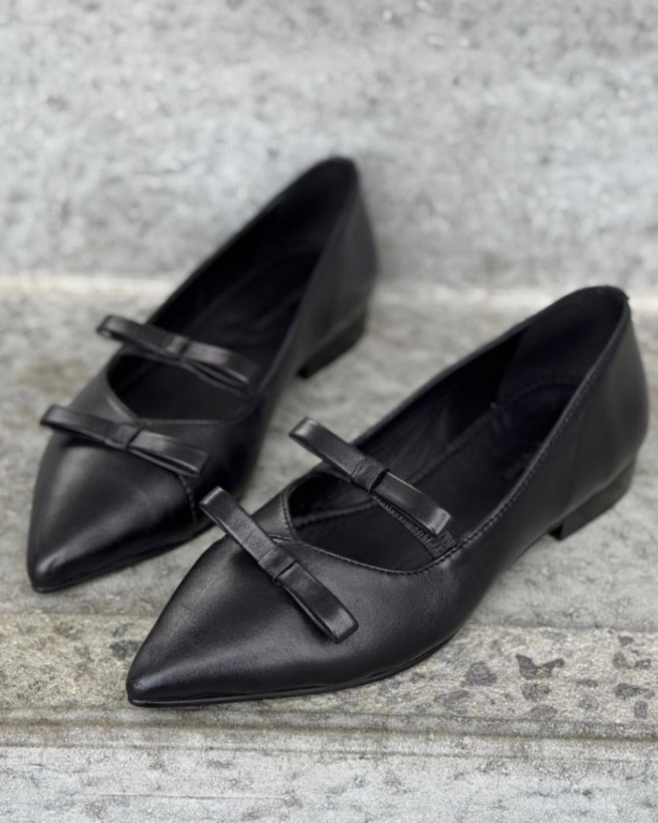 Copenhagen Shoes ballerina the one black