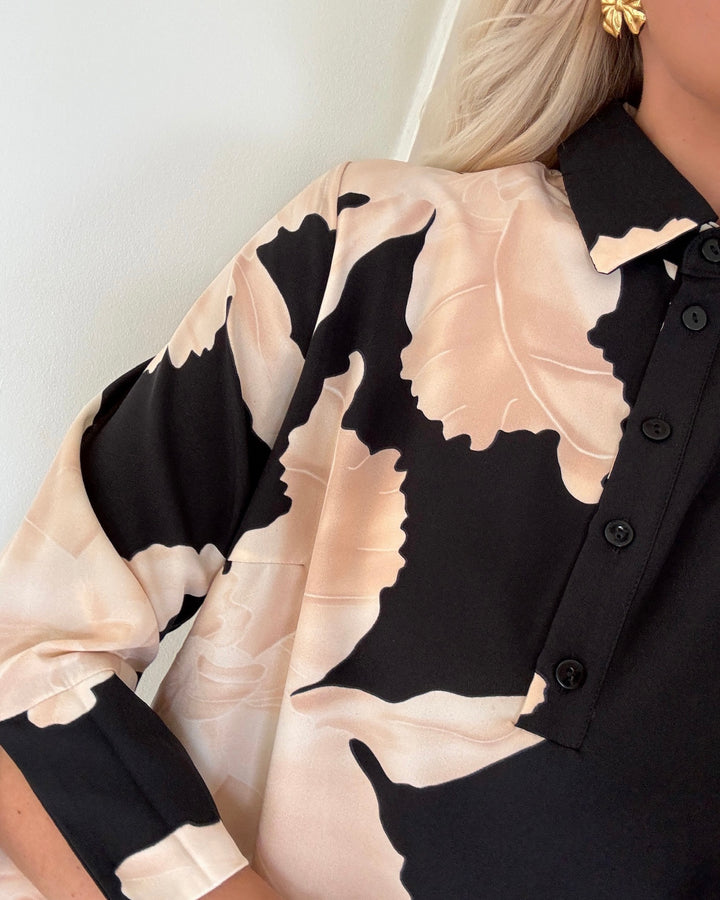 Love&Divine kjole love441-36 black/flower