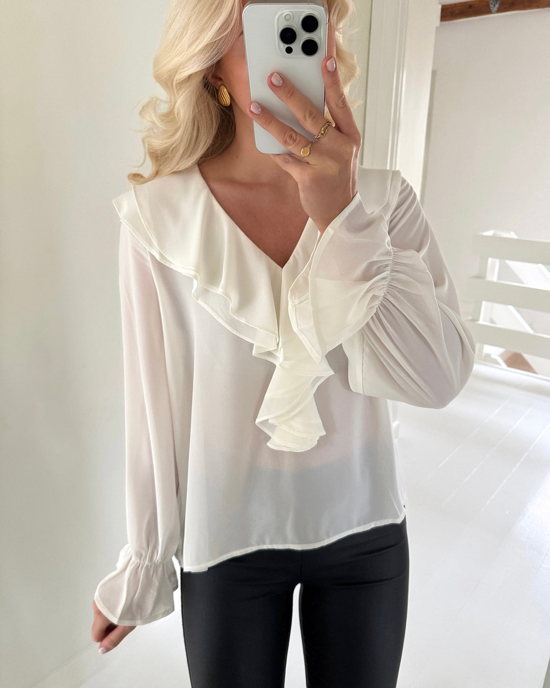 Love&Divine bluse love1433 cream