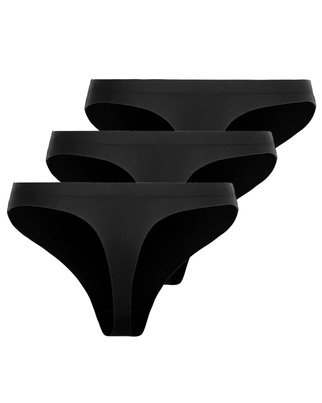Only undertøj tracy bonded thong 3-pack black