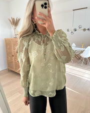 Love490-19 blouse sea green