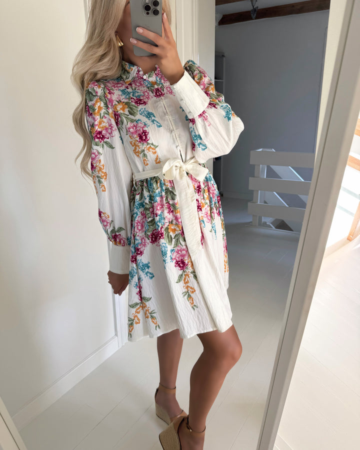 Y.A.S kjole rosie ls birch/rosie print