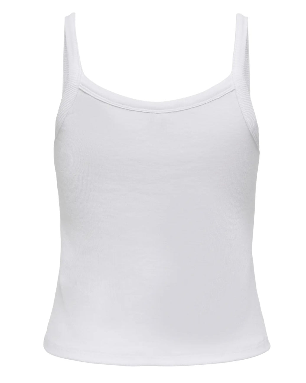 Only top vira s/l rib bright white