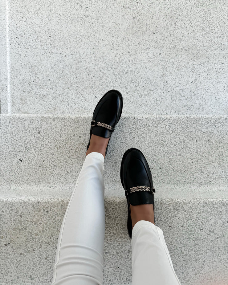 Copenhagen Shoes loafers love and walk black