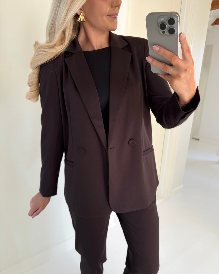 Love&Divine blazer love590 chocolate