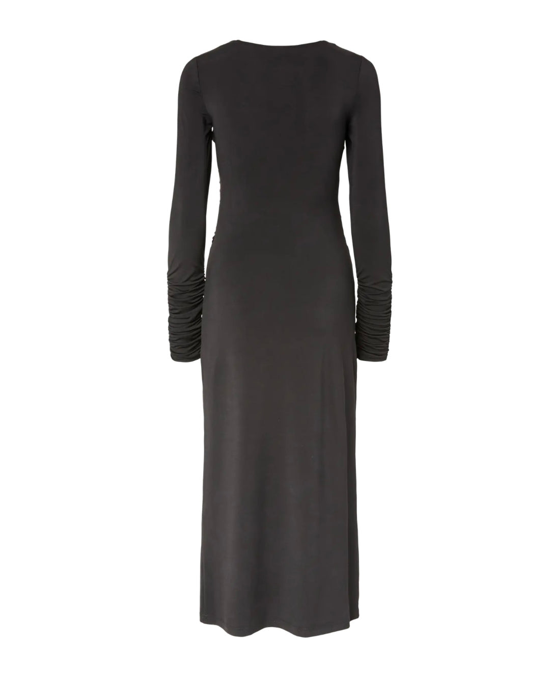 Y.A.S kjole rosalia ls long black