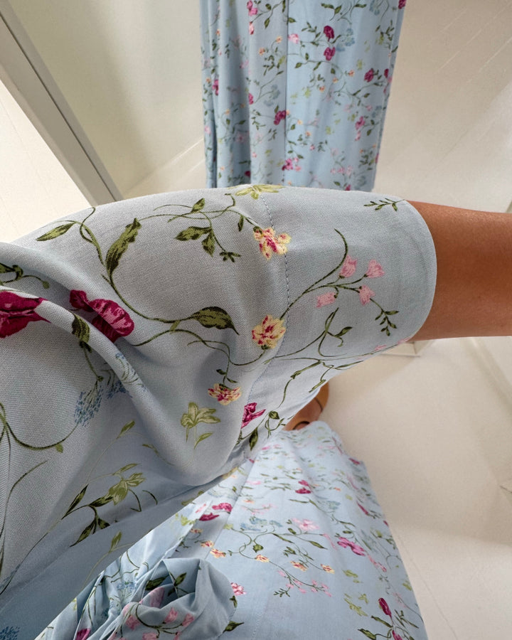 Y.A.S kjole savanna 3/4 wrap long skyway botalia - FORUDBESTILLING LEV. UGE 17/18