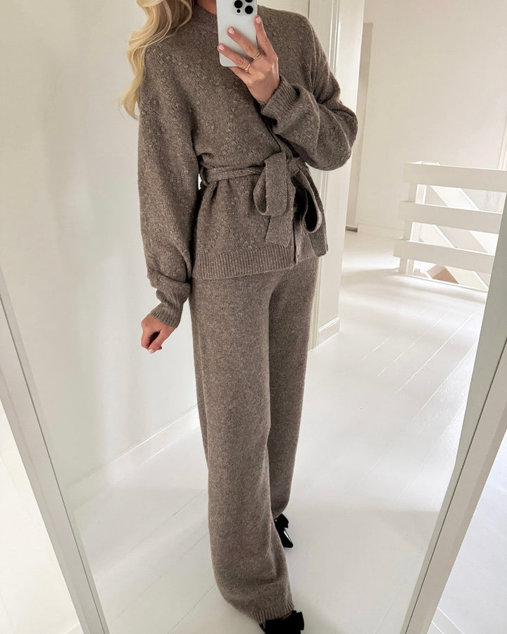 Y.A.S bukser alto hw knit fungi - FORUDBESTILLING LEV. UGE 7