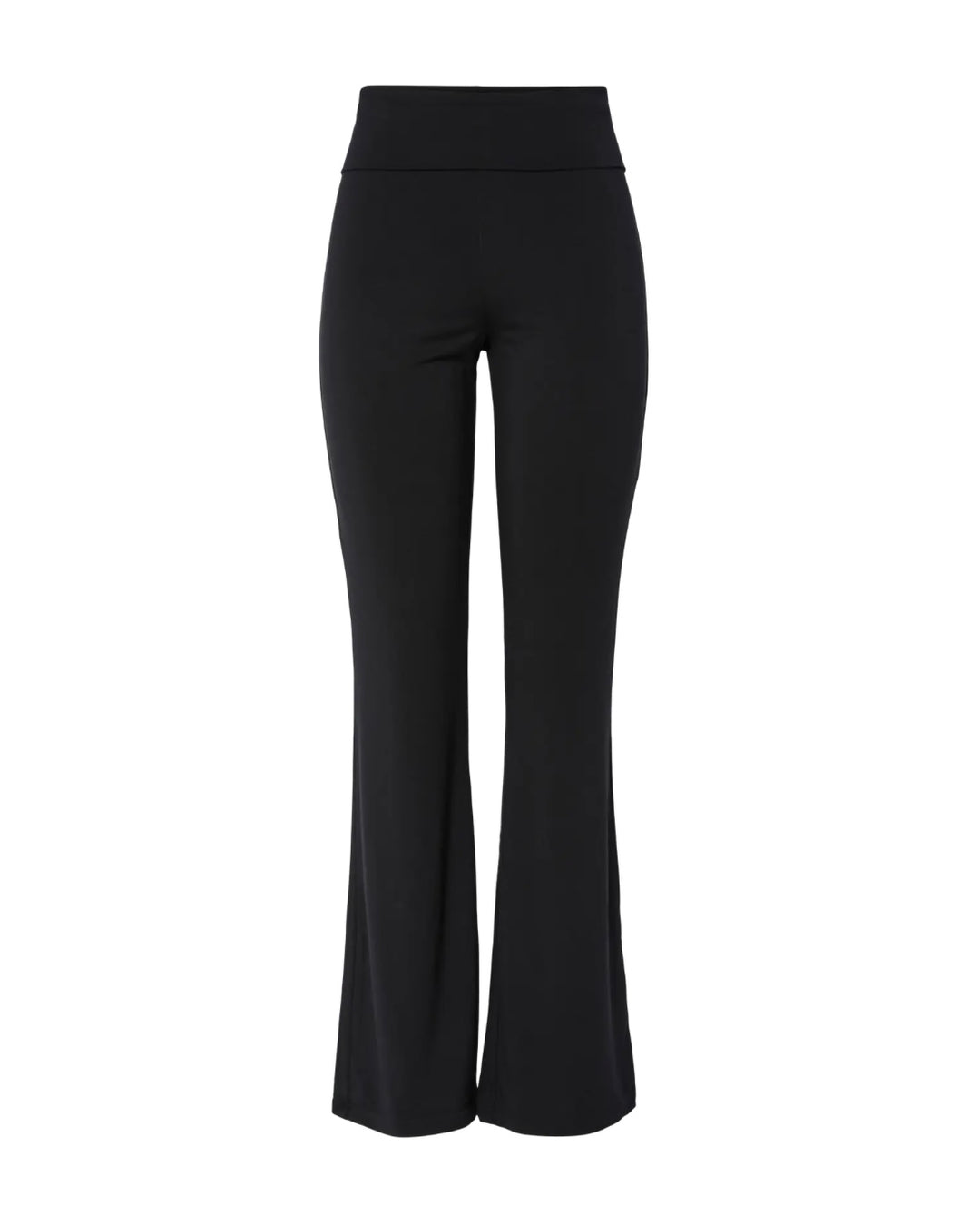 Pieces bukser maliva flared black