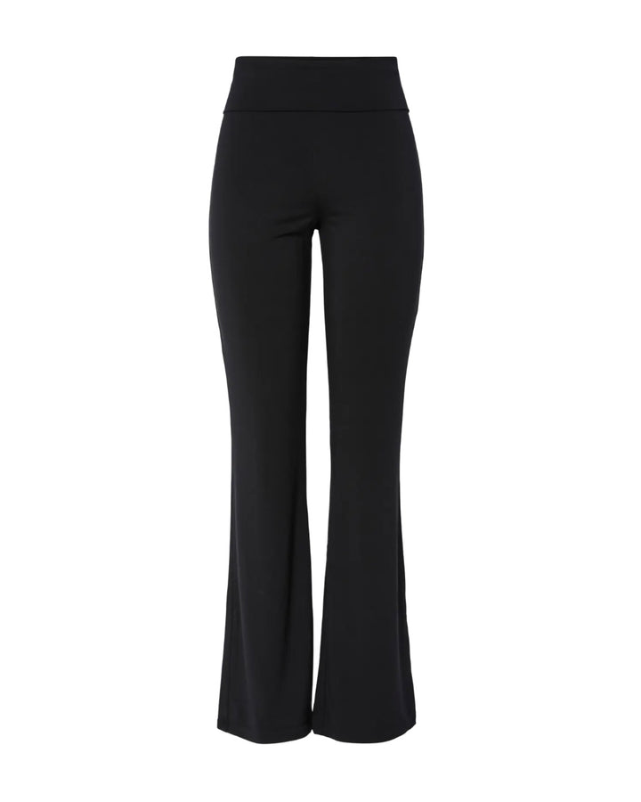 Pieces bukser maliva flared black
