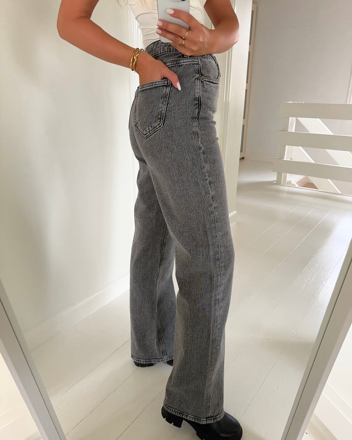 Vero Moda jeans tessa hr wide medium grey denim