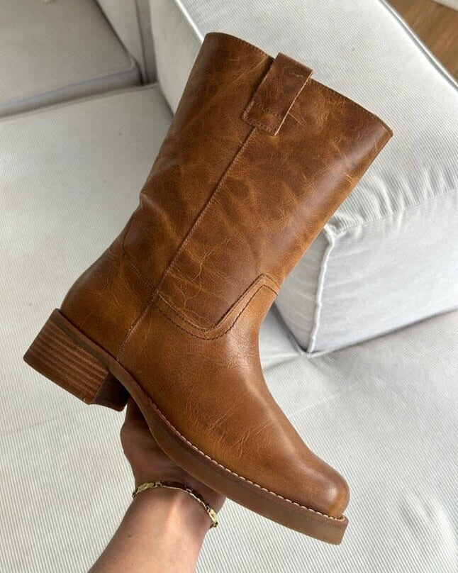 Phenumb støvle cameron cognac