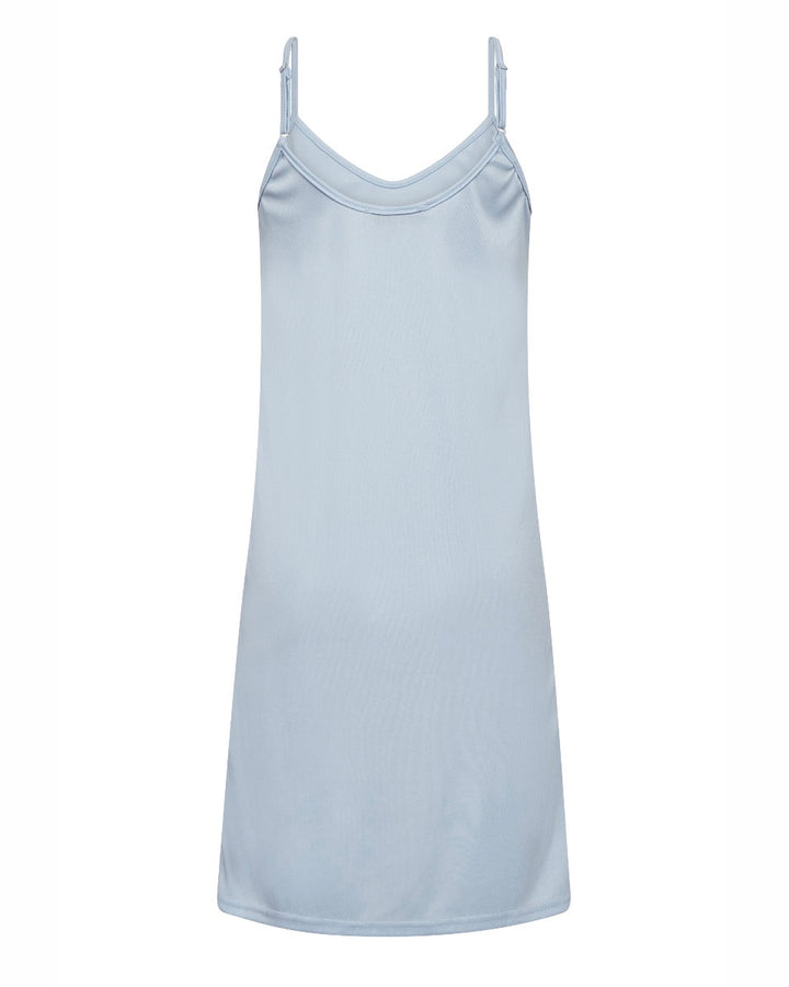 A-View kjole slip light blue