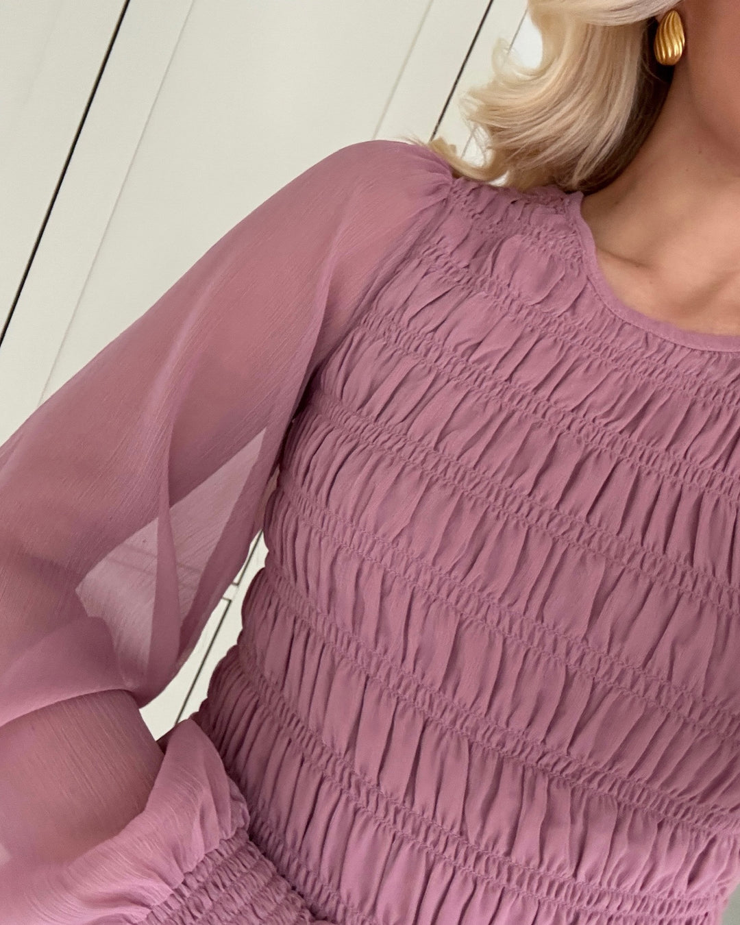 Sister's Point bluse uda-ls dusty blush