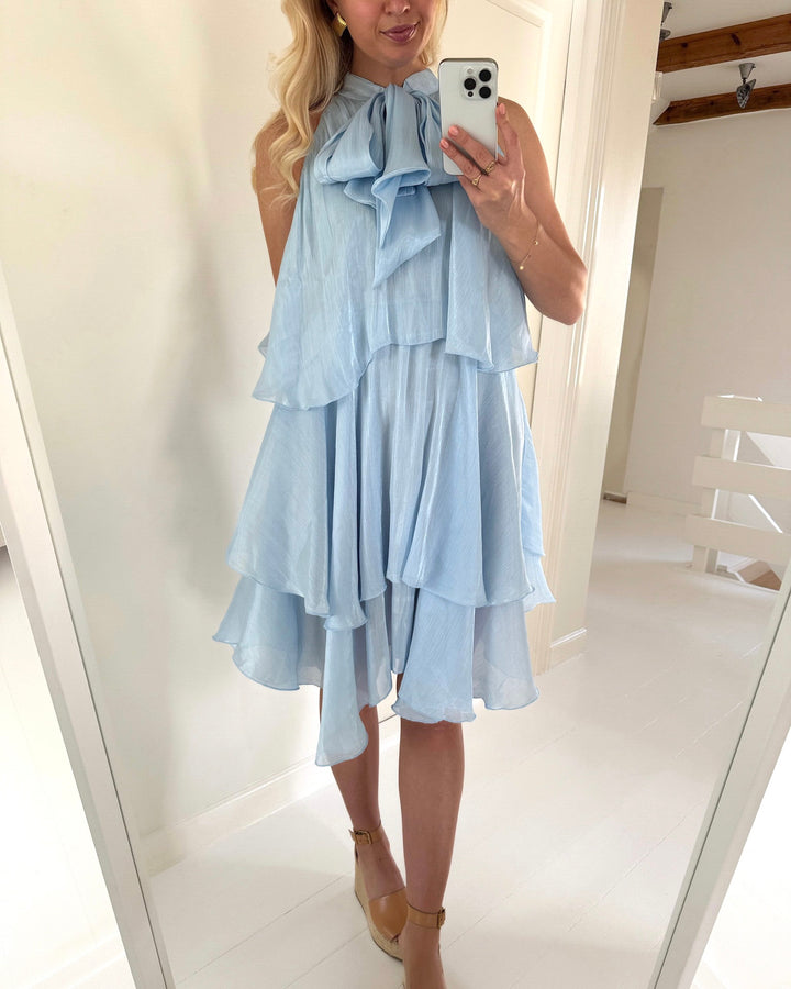 A-View kjole demi light blue