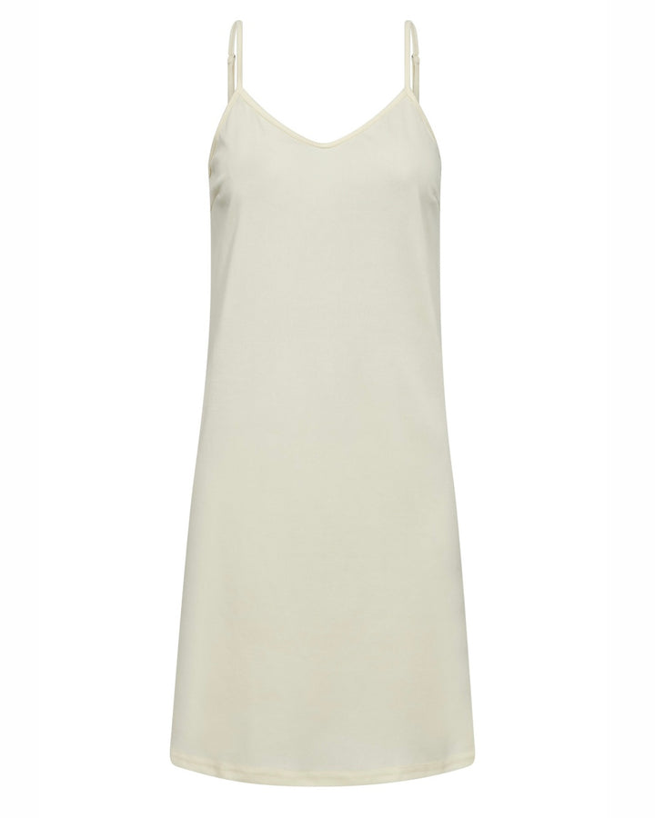A-View kjole slip pale yellow