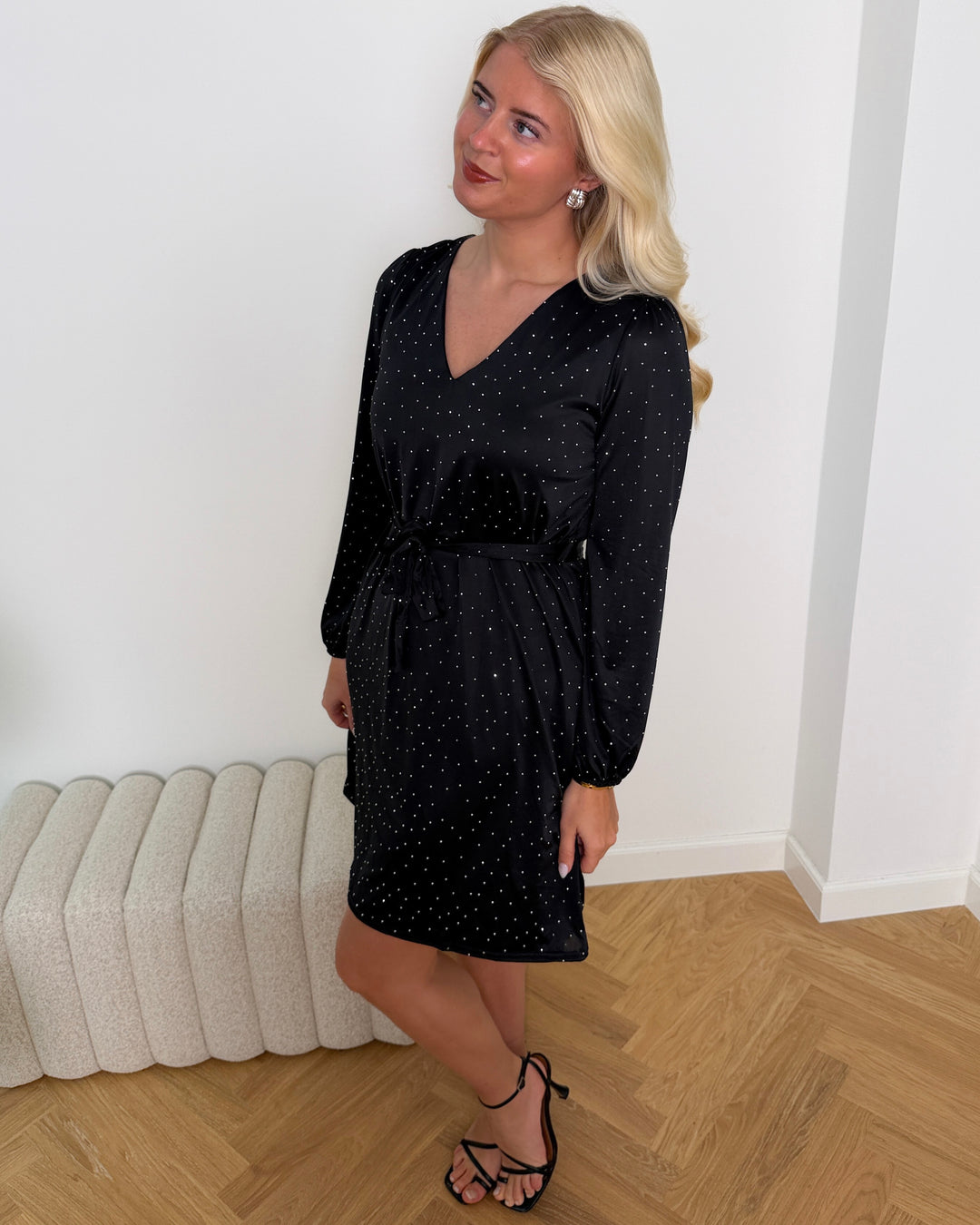 Sister's Point kjole gelta-dr1 black/glitter