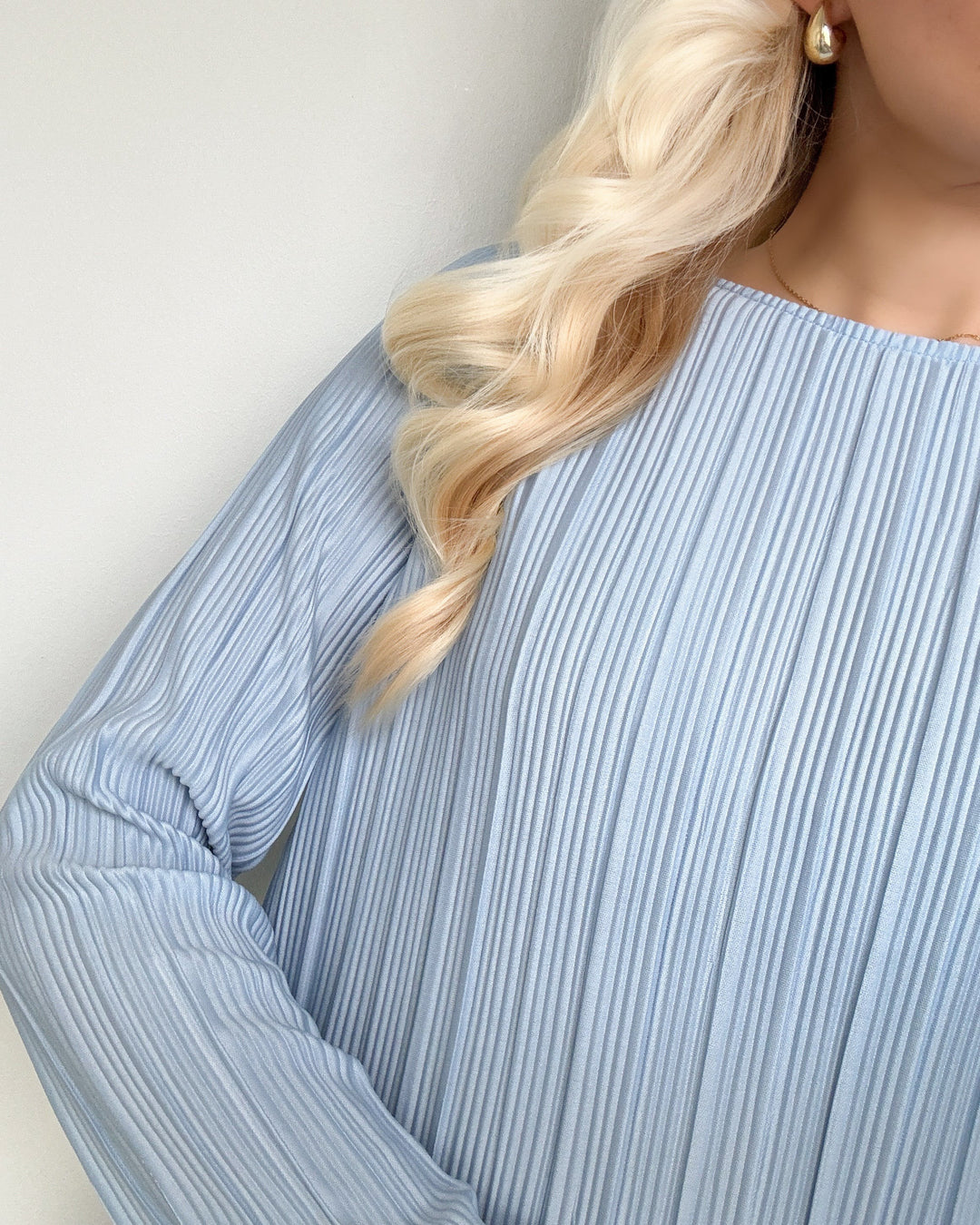 Pieces bluse pammi cashmere blue