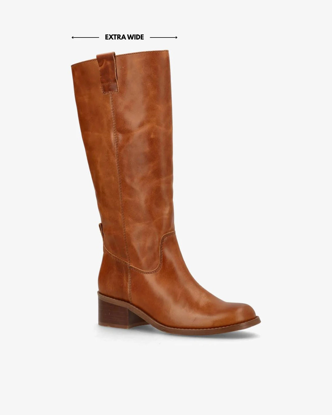 Phenumb støvler martina long wix cognac