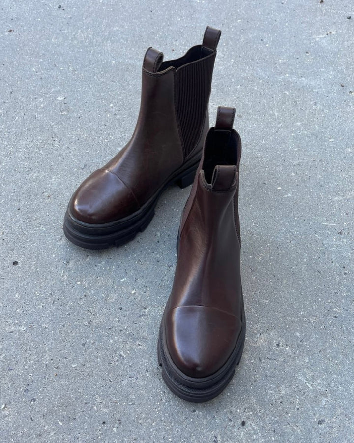 Copenhagen Shoes støvler the celeste low dark brown