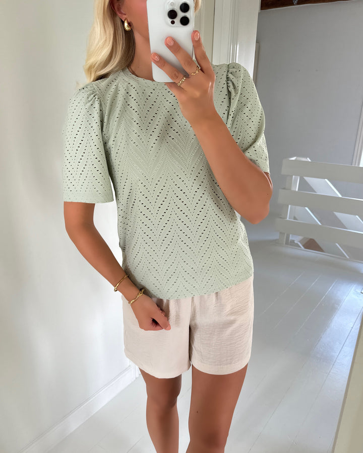 JDY t-shirt carla cathinka ss desert sage