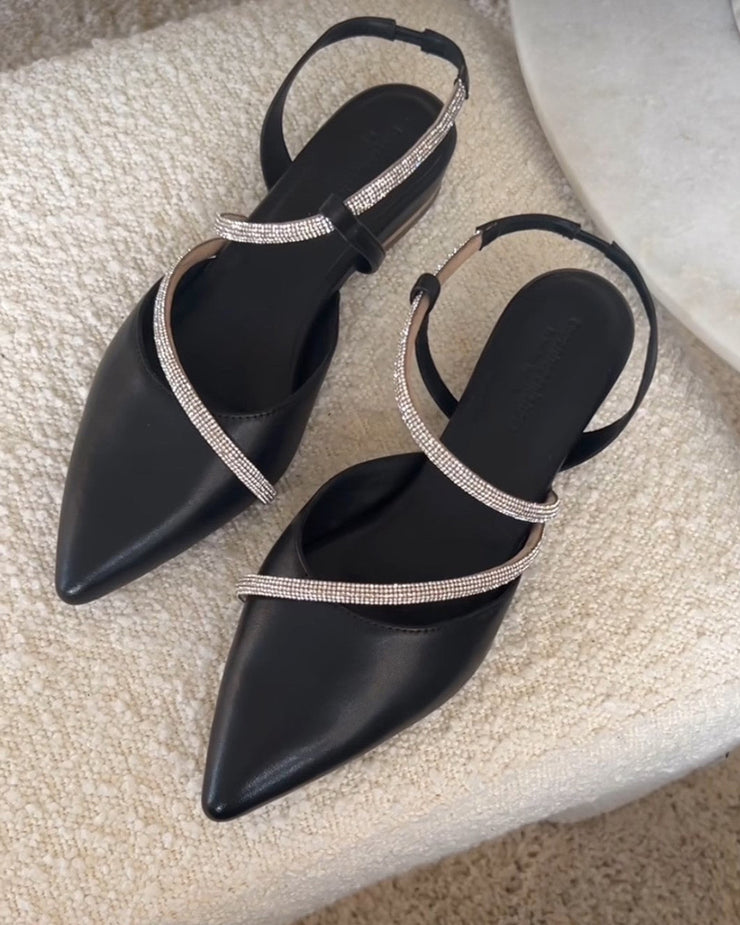 Copenhagen Shoes ballerina feminista black