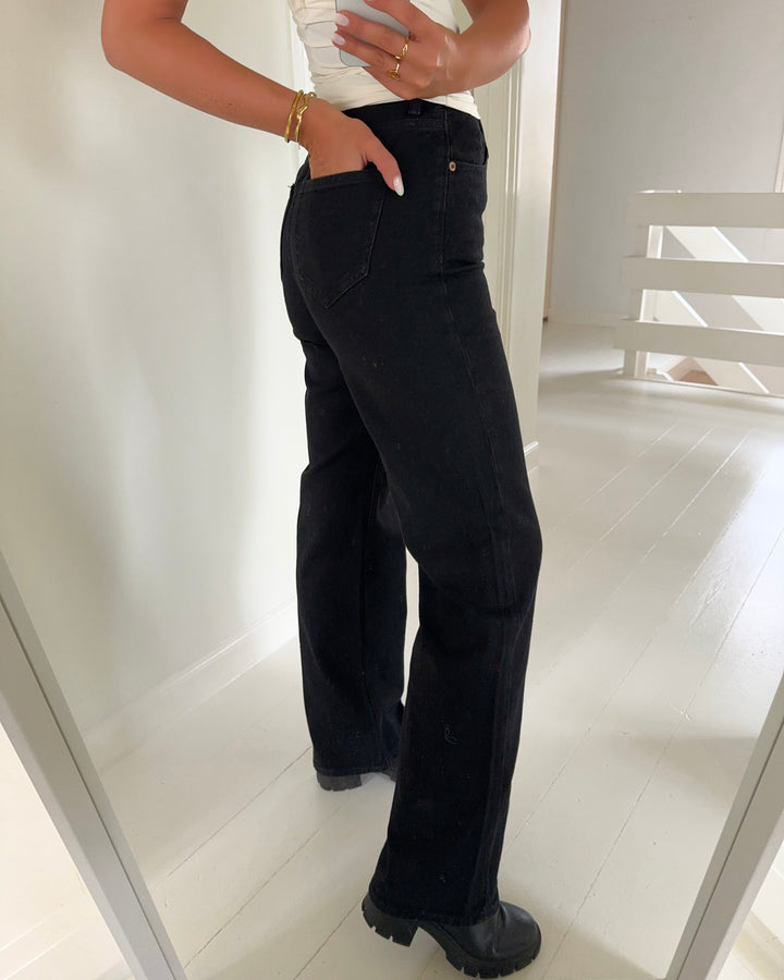 Vero Moda jeans tessa hr wide black