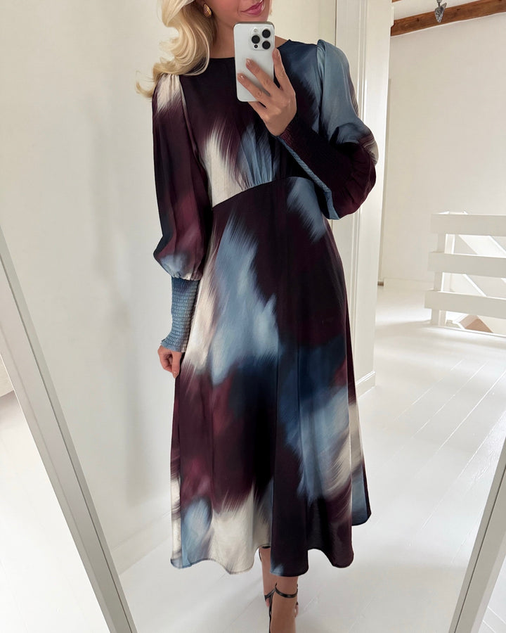 Love&Divine kjole love737-22 waterprint