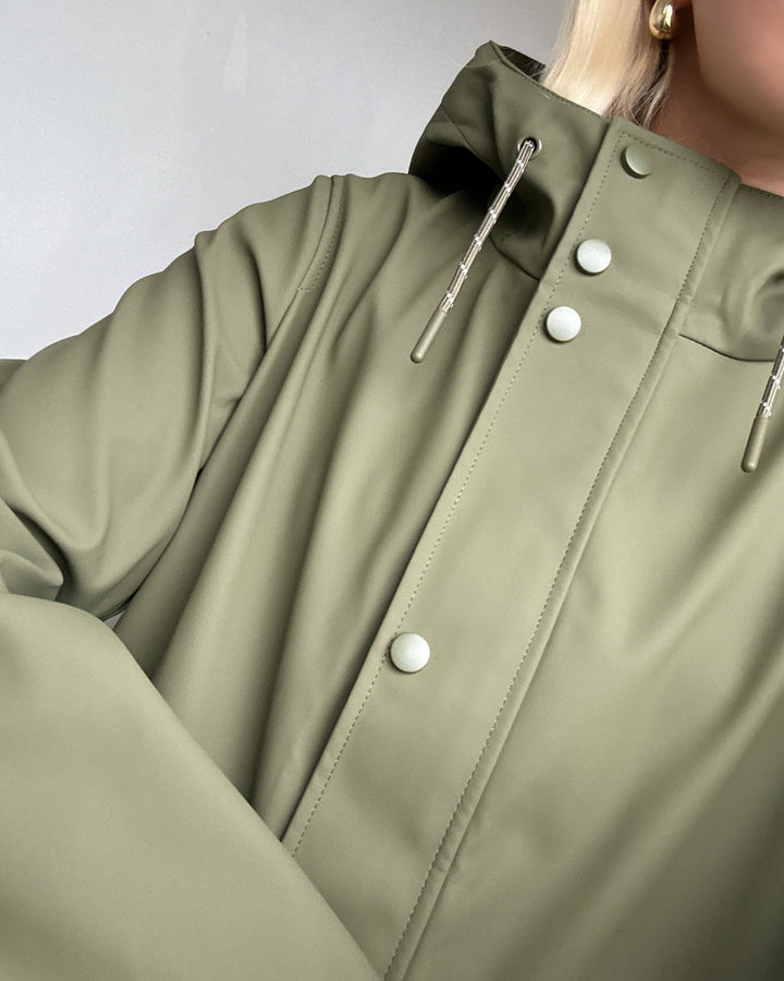 Vero Moda regnjakke malou coated kalamata