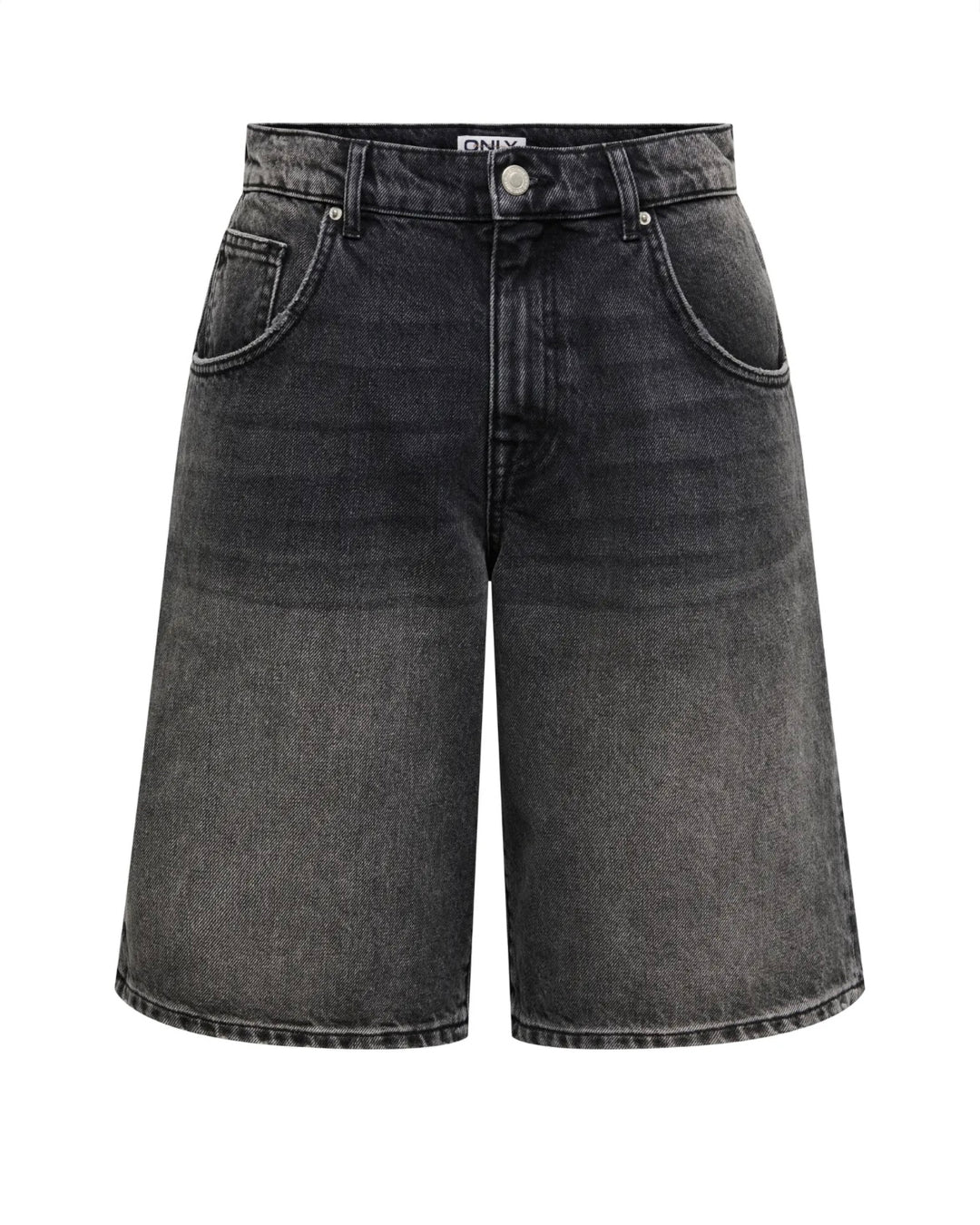 Only shorts mate reg baggy long washed black